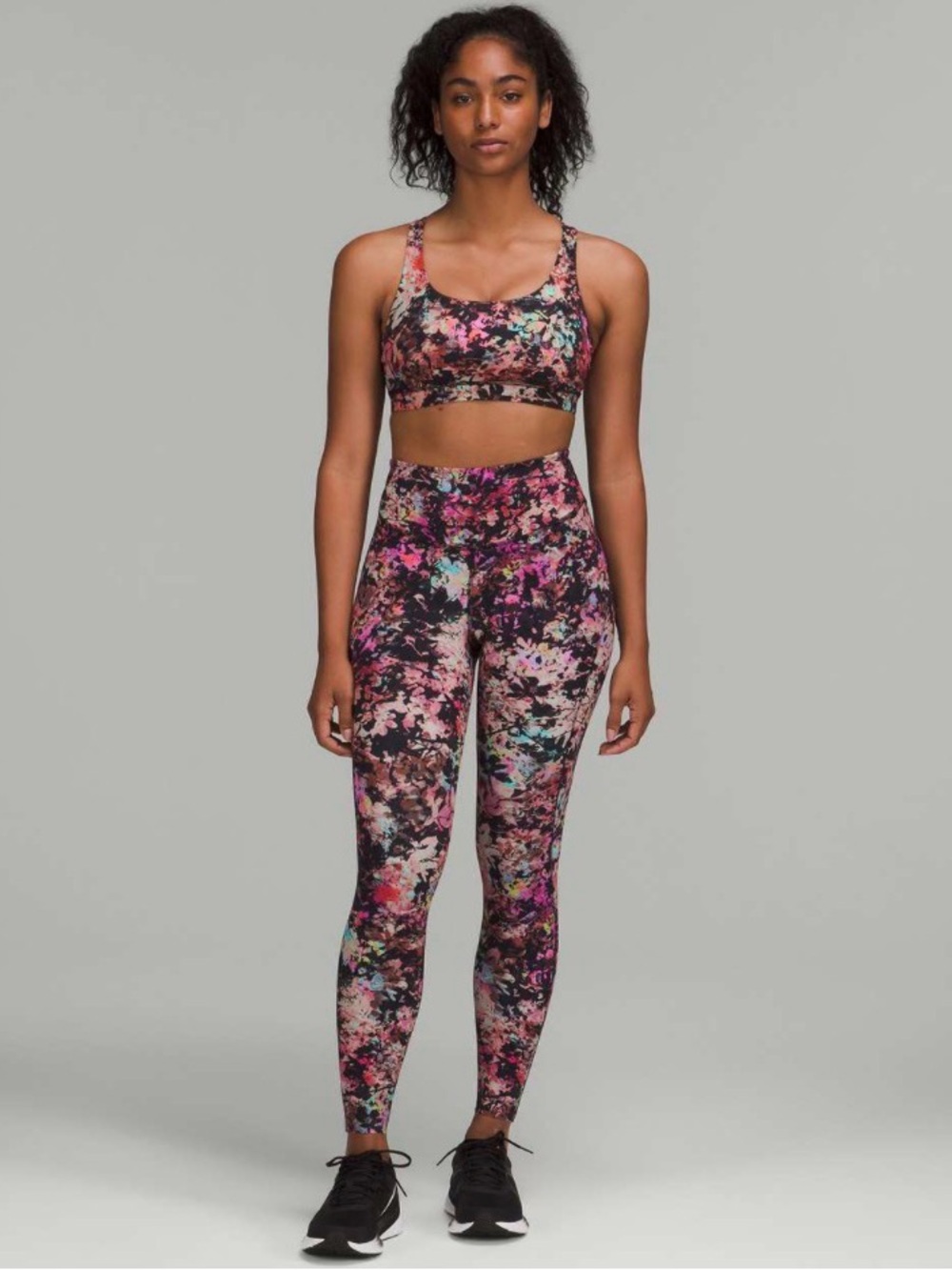 Lululemon 2-Piece Activewear Set -Energy bra + Fast & Free leggings